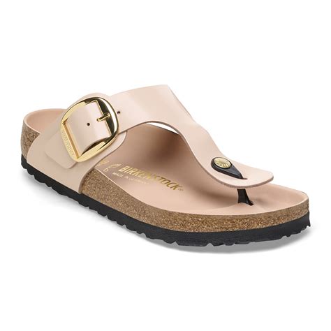 birkenstock high shine new beige.